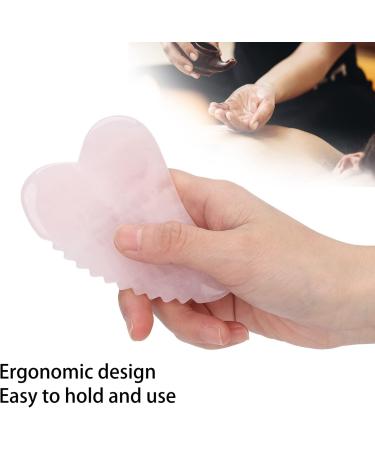 Buy Gua Sha Facial Tools - Rose Quartz Portable Scratching Board for Pain Relief Worldwide - Buy Online on GoSupps.com