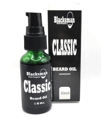 Classic Beard Oil - Naturally Scented- Softens and moisturizes