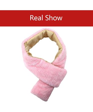 Neck Heating Pillow - Washable Foldable Heated Neck Wrap for Pain Relief | USB Plush Electric Neck Warmer Scarf - Ideal for Winter & Outdoor Use - Buy Online on GoSupps.com