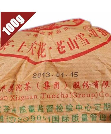 Arbre ancien Pu Erh dans une jolie CANGER TuoCha Yunnan Xiaguan Th Pu'er brut 100g - Buy Online on GoSupps.com