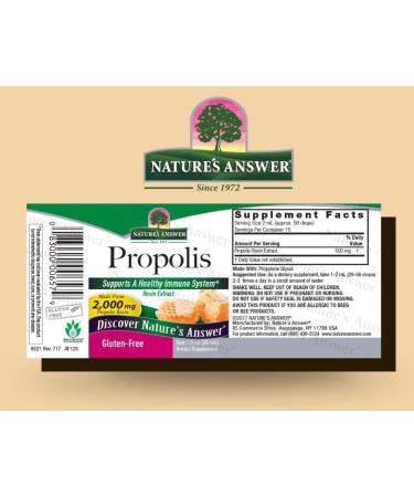 NaturaAnswer's Law ProppolisImmune 30 ml - Buy Online on GoSupps.com