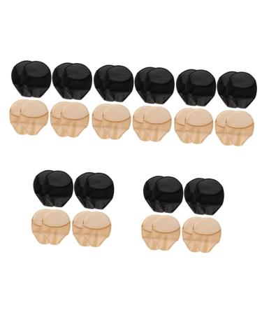 FRCOLOR 20 Pairs of Half Socks Silicone Ordinary Women's Forefoot Pads
