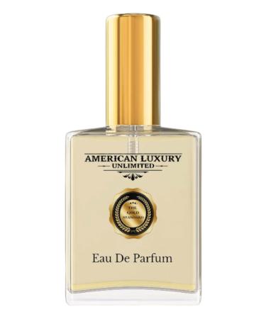 American Luxury Unlimted - The Gold Standard Eau De Parfum For Men (2oz) Fresh Complex Warm Citrusy Musky suitable for both day and night! 2 Fl Oz (Pack of 1)