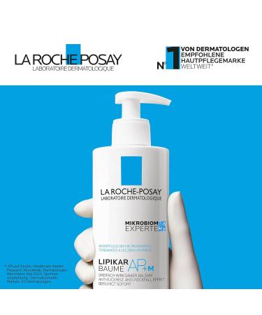 La Roche-Posay Lipikar AP+ Body Lotion for Dry Skin & Neurodermatitis | Nourishing with Niacinamide & Shea Butter | 400ml Soothes Itching & Supports Microbiome - Buy Online on GoSupps.com