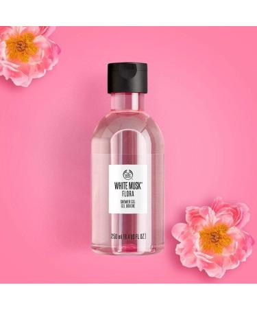 White Musk Flora Shower Gel - 250ml bottle - Buy Online on GoSupps.com