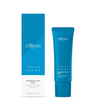 Skinchemists hyaluronic acid 1% mask 50 ml |Protects against fine lines and wrinkles |Fight dehydration - rejuvenated and cushioned for soft and radiant skin.
