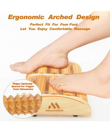 Christmas Gifts Dual Foot Massager Roller - Shiatsu Massage for Foot, Leg, Back - Relax & Relieve Pain - Perfect Gift for Men, Women, Mom, Dad, Teacher - Buy Online on GoSupps.com