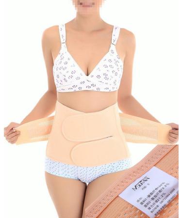 Breathable Elastic Postpartum Postnatal Recoery Support Girdle Belt Post Pregnancy Belly Waist slimming shaper Wrapper Band Abdomen Abdominal Binder for Women and Maternity (S)