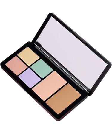 Contouring Concealer Palette Concealer Palette 6 Colors Contour Palette Cream Concealer Makeup Palette Full Coverage Long Lasting Corrective Concealer for Redness - Buy Online on GoSupps.com