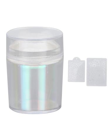 Clear Nail Stamper - Premium Silicone Nail Art Stamper for Professionals & At-Home Use | Wear-Resistant Smooth Surface Compact Design - Buy Online on GoSupps.com