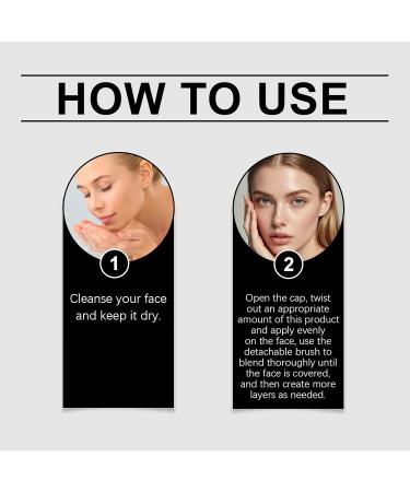 Fengyang Color Changing Foundation Stick Moisturizing and Light Coverage Cream Medium to Full Coverage Cream Stick for All Skin Types - Buy Online on GoSupps.com