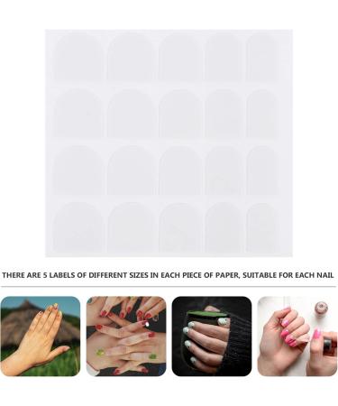 Heallily 50 Pieces Nail Art Double-Sided Adhesive Tape - Self-Adhesive Dot Stickers for Fake Nails | Perfect Manicure Glue Stickers - Buy Online on GoSupps.com