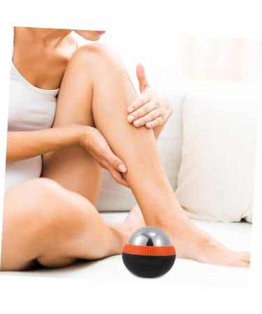 Shop Healeeved 1-Piece Stainless Steel Massage Ball - Cold Therapy Yoga Roller & Foot Massage Device | Fitness Accessories - 8.3x7.5x7cm - Buy Online on GoSupps.com