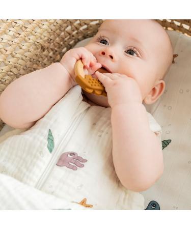 Teething Rings Done by Deer Elephant & Crocodile - Mustard | Best International Shipping - Buy Online on GoSupps.com