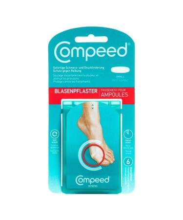 Compeed blister plaster small 6 pieces 6 pieces (1 pack) adhesive