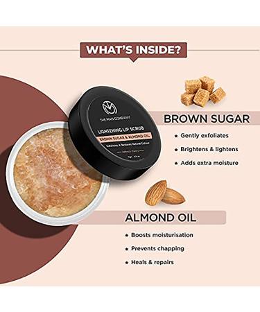 Buy The Man Company Lip Care Combo | Lip Scrub & Balm for Dry Chapped & Dark Lips - Soft & Supple - Buy Online on GoSupps.com
