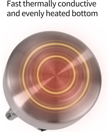 ThousWinds 1L Camping Kettle - Stainless Steel Tea Coffee Pot for Outdoor Hiking - Lightweight & Durable - Buy Online on GoSupps.com