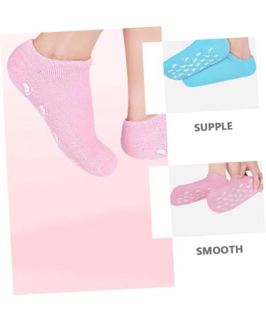 minkissy 3 Pairs Foot Moisturizing Socks Hydrating mask House Socks Lotion Socks Cracked Heel Socks Foot Repairing Socks spa Pedicure Socks SPA Socks for Salon Dry Foot Mask Foot Spa Socks - Buy Online on GoSupps.com