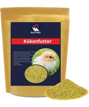 Aninat Chick Food - Premium Starter Feed with Vitamins Proteins & Minerals | Antibiotic-Free & Non-GMO (1.8 kg) - Buy Online on GoSupps.com