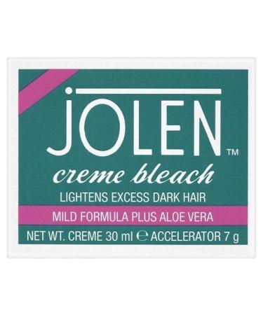 Jolen Aloe Vera Bleaching Cream, Extra Hair, Gentle Formula - The 30ml Jar