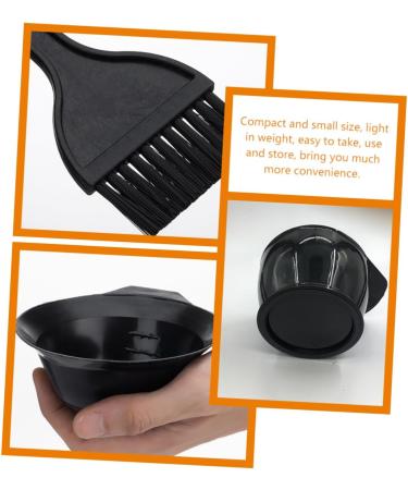 Beatifufu 1 Set Hair Dye Brush Comb Hair Dye Coloring Dying Coloring Applicator Hair Tinting Bowl Color Bowl Tool Hair Tinting Hairdressing Tool Baking Oil Plastic - Buy Online on GoSupps.com
