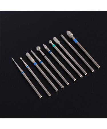 FOMIYES 1 Set Nail Art Tools Hand wisking Tool Electric Nail bits Acrylic Cuticle Nails Art Files Ceramic Grinding Head Manicure Drill bits Nail Drill Tool Tungsten Steel Drill Set Driller 9.8 6.2 1.2cm - Buy Online on GoSupps.com