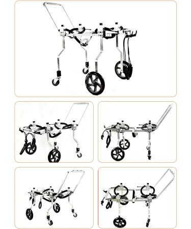 Dog Wheelchair for Back Legs Adjustable Hip Support Harness for Canine Aid Arthritis for Small Medium Large Dogs Rehab Poor Stability Dogs Walking Cart Wheel Chair S (S) () - Buy Online on GoSupps.com