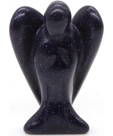 Crystal Stone Guardian Angel Figurine Natural Clear Quartz Spiritual Reiki Crafts Home Decor Polished Ornaments Gifts 1pcs (Color : Hematite Size : 1 pc) 1 pc Hematite - Buy Online on GoSupps.com