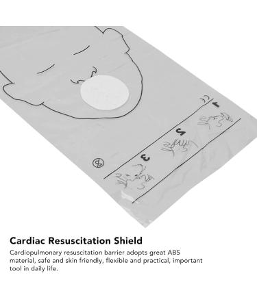 CPR Face Shield Protective Films - Disposable Emergency Barrier for Cardiopulmonary Resuscitation (1 Roll) | International Shipping Available - Buy Online on GoSupps.com