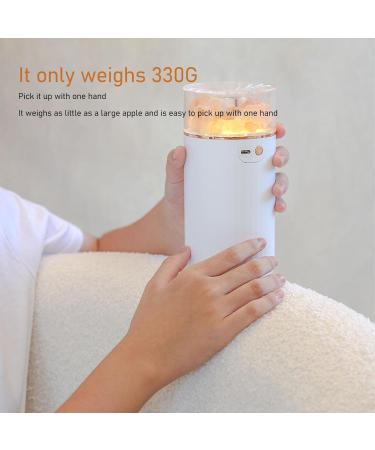 Essential Oil Diffuser | Aromatherapy & Humidifier | 2-in-1 LED Night Light with Pink Salt Crystal for Bedrooms & Living Rooms - Buy Online on GoSupps.com