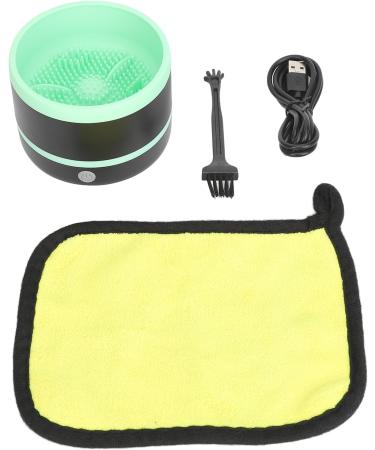 Makeup Brush Cleaner High Efficiency Electric Cleaning Tool for All Size Brushes Easy Cleaning with Silicone Bowl Care for Skin Health - Buy Online on GoSupps.com