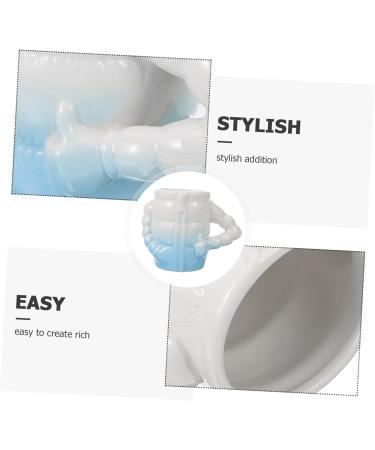 Magiclulu Foam Shaving Bowl | Foaming Tool & Soap Cup for Men | Funny Shaving Accessories | 14.5x10.7x8cm International Shipping - Buy Online on GoSupps.com