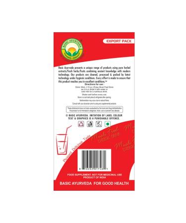 BASIC AYURVEDA Safed Musli Drink | Herbal Beverage | Suitable for Men & Women | 16.23 fl oz (480 ml) - Buy Online on GoSupps.com