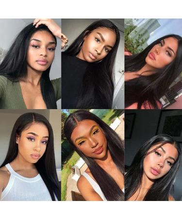 9A Brazilian Virgin Straight Hair Bundles 18 20 22 Inch - 100% Unprocessed Human Hair Extensions in Natural Black Color - Buy Online on GoSupps.com