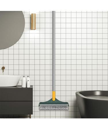 korvre 1Set Wash The Floor Brush Tile Handle Wall Wash Toilet Cleaning 97 X 5 X 21cm Green - Buy Online on GoSupps.com
