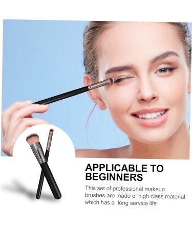 FOMIYES 16 Pcs Makeup Brush Set - Blending Blush Eyeshadow & Foundation Brushes | Premium Synthetic Cosmetic Kit for Flawless Makeup Application - Buy Online on GoSupps.com