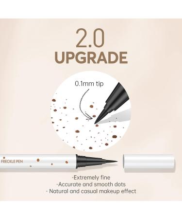 Natural Freckle Pen Set - Waterproof, Long Lasting, Quick Dry - Achieve Sun-kissed Makeup Look - Buy Online on GoSupps.com