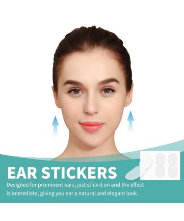 Invisible Silicone Ear Corrector Stickers 30pcs - Transparent & Painless Ear Tapes for Adults - Buy Online on GoSupps.com
