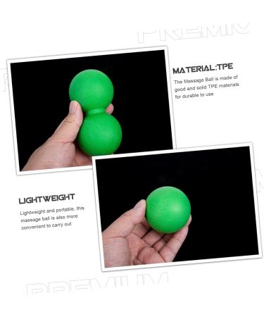 Fomiyes Fascia Massage Balls - Peanut Neck & Shoulder Massage Device | Solid TPE Accessories for Deep Tissue Relief - Buy Online on GoSupps.com