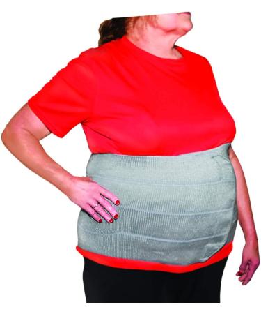StrictlyStability 3XL Bariatric Abdominal Binder | Hernia Support & Post Surgery Compression Wrap | Obesity Girdle Belt for Big Men & Women - 3X-Large - Buy Online on GoSupps.com