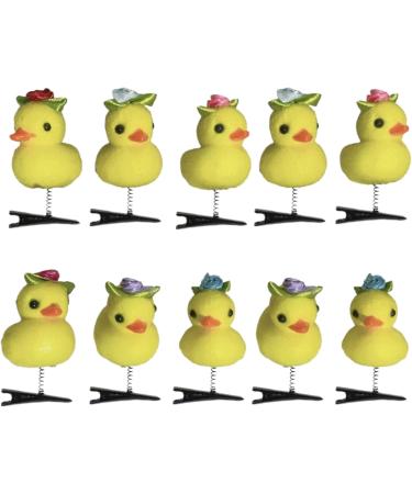 Pack Of 50 Stylish Children's Hair Accessory Funny Cartoon Duck Hairpin Unique Hair Clip Kids Barrettes For Daily Wear Duckbill Clip - Buy Online on GoSupps.com