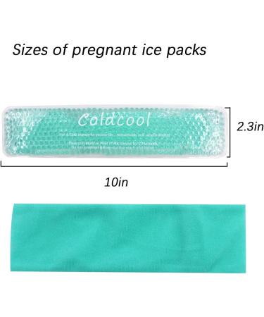 Postpartum Perineal Cooling Pads - 2 Gel Ice Packs with 3 Washable Sleeves | Hot and Cold Therapy for Soothing Relief After Pregnancy - Buy Online on GoSupps.com