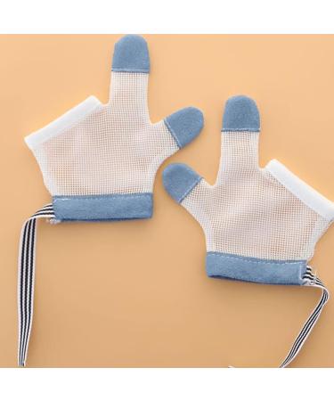 Milists Anti-Eating Gloves for Kids - 2 Pairs of Finger-Sucking Guards for Infants - Prevent Hand Sucking & Eating - Nylon Baby Safety Solution - Buy Online on GoSupps.com