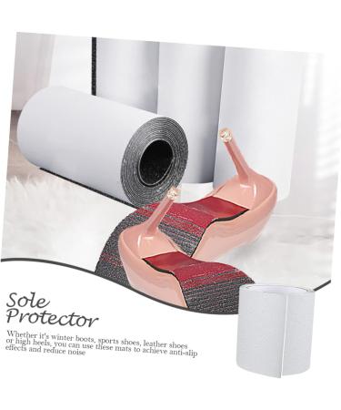 FOMIYES Non-Slip Shoe Grips - 2 Rolls Transparent Sole Stickers for Women - Self-Adhesive Shoe Inserts for Heels & Footwear - Pressure Sensitive Adhesive 50x10CM - Buy Online on GoSupps.com