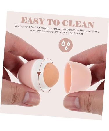 Housoutil Volcanic Stone Oil-absorbing Ball Facial Massager Mini Oil Skin Deoiling Product Face Degreasers 5x3cm Pink - Buy Online on GoSupps.com