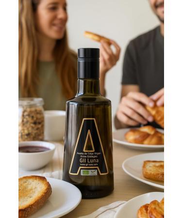 GIL LUNA Extra virgin olive oil 500 ml Extra virgin olive oil in a 500 ml bottle Extra virgin olive oil for gourmets Ideal for personal use or as a gift - Buy Online on GoSupps.com