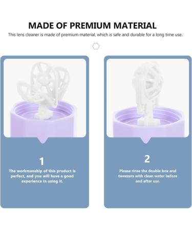 Premium Electric Contact Lens Cleaner Set - Soft Contact Lens & Housing Cleaning - ABS Rotating Cleaner for Mini Lenses - Buy Online on GoSupps.com