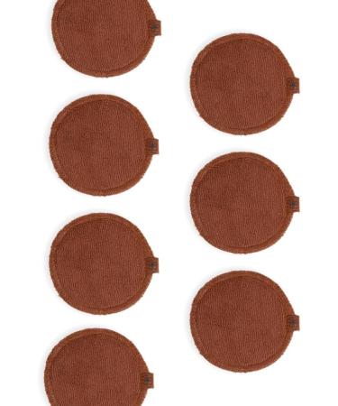 SWEET JULY Reusable Face Rounds - 100% Cotton Soft & Absorbent Eco-Friendly Skincare Includes Washable Bag (Pack of 7) - International Shipping Available - Buy Online on GoSupps.com