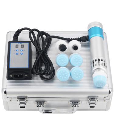 Pain relief massage device shock wave therapy device shock wave device for plantar fasciitis Achilles tendon inflammation shoulder joint tendonitis silver