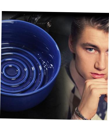 Angoily Shaving Bowl Set for Men - 2 Ceramic Soap Shells 11.5x11.5cm - Perfect for Shaving Foam & Brush - International Shipping Available - Buy Online on GoSupps.com